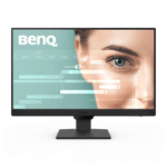 benq gw2490 fhd ips monitor black 24 inch front view