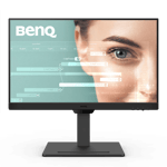 benq gw2490t fhd ips monitor black 24 front view