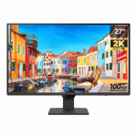 benq gw2790q 2k qhd ips monitor black 27 inch Front view