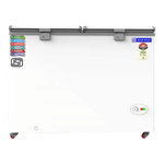 blue star 310 l double door 5 star freezer cf5 330neyw white Front view