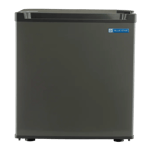 blue star 45 l direct cool single door 2 star mini bar refrigerator mr60 gg grey front view