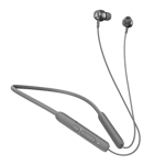 boat rockerz 103 v2 pro bluetooth headset ash grey front view