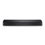 bose tv speaker black front view