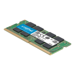 crucial ddr4 3200mhz sodimm single laptop ram 16gb black front view