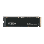 crucial t700 nvme 1tb m 2 2280 internal ssd internal storage device 1tb black front view
