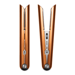 dyson corrale hair straightener hs07 nikel copper front view