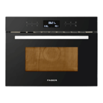 faber 44 l built in convection microwave oven fbimwo 44l cgs tc black front view