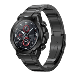 fire boltt cobalt smartwatch black Front view