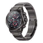 fire boltt cobalt smartwatch black Gray Front view