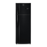 godrej 330 l frost free double door 2 star refrigerator rt eonvibe 366b hcit matte black front view