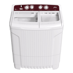 godrej 7 2kg semi automatic top load washing machine wsedge cls 7 2 tn3 m wnrd wine red front view