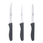 godrej cartini db 4661 prem knife 3 set sliver front view
