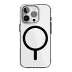 gripp clear xtreme magsafe case for apple iphone 16 pro max black front view