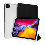 gripp flip cover for apple ipad 12 9 inch 6th gen black front back view min