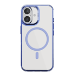 gripp stellar magsafe case for apple iphone 16 plus Blue matte front view