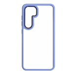 heiger hybrid series back case for samsung galaxy s24 5g purple front view