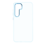 heiger hybrid series back case for samsung galaxy s24 5g white front view