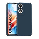 inbase cloth silicon back case for oppo a59 5g blue 0987 min