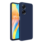 inbase cloth silicon case for oppo f23 blue front view