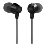 jbl t50hi headphone black front view