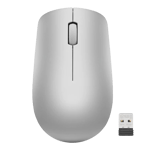 lenovo 530 wireless mouse grey front view