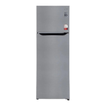 lg 308 l frost free double door refrigerator shiny steel gl s322spzy 01