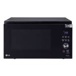 lg 32 l convection microwave mjen326sfw dbkqiln black front view