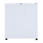 lg 43 l direct cool single door mini refrigerator gl m051rswb eswzpst super white front view