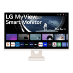 lg fhd ips smart monitor 27sr50f w silver 27 inch front view