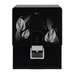 lg ww 146rplb cblqeil ro water purifier 8 litre premium black front view