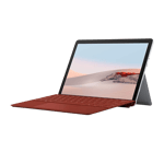 microsoft type cover for surface go 2 poppy red logo