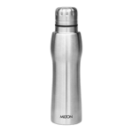 milton elate single wall water bottle 1000 ml steel front view