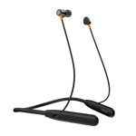 noise airwave neckband bluetooth headset black front view