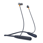 noise airwave neckband bluetooth headset midnight blue front view