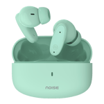 noise buds connect truly wireless mint green front view