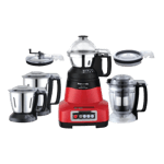 panasonic mx ae 475 750w juicer mixer grinder 4 jars red 02