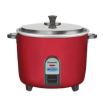 panasonic sr wa 10 ge9 1 litre electric rice cooker burgundy front view