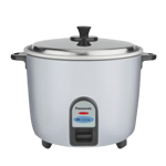 panasonic sr wa 10 ge9 1 litre electric rice cooker grey front view