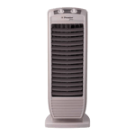 premier breeze tower fan light brown front view