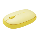 rapoo m650 silent multi mode wireless mouse yellow front view
