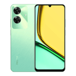 realme c61 safari green 64gb 4gb ram front back view