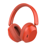 realme techlife studio h1 boom headphone Red Front view