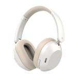 realme techlife studio h1 boom headphone White front view