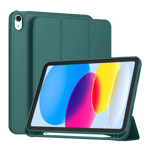 robocare silicon cover for apple ipad 10 9 inch 10th gen pine green front view