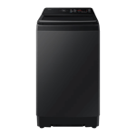 samsung 8 0kg fully automatic top load washing machine wa80f08b3btl black caviar Front side View 01