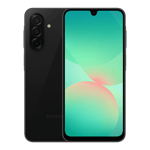 samsung galaxy a26 5g black 128gb 8gb ram Front bAck view