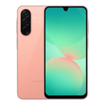 samsung galaxy a26 5g peach pink 256gb 8gb ram Front back view
