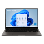 samsung galaxy book3 intel core i5 13th gen windows 11 home laptop graphite np750xfg ka2in 16gb ram 512gb ssd front view