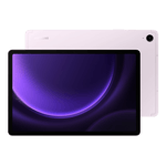 samsung galaxy tab s9 fe 5g x516bainu Lavender 128gb 6gb ram front back view