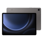 samsung galaxy tab s9 fe 5g x516bainu gray 128gb 6gb ram front back view